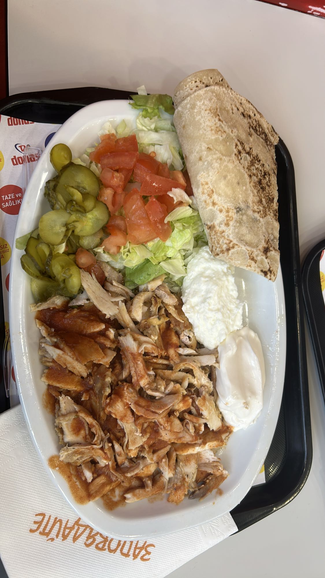 Chicken Doner Plate