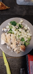 Poulet à la crème