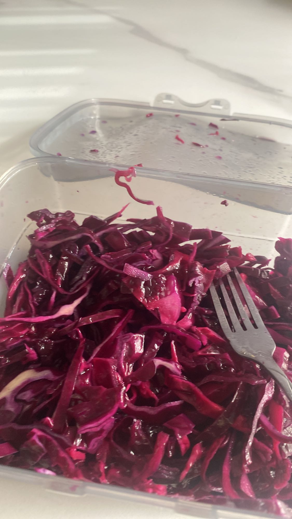 Red Cabbage Salad