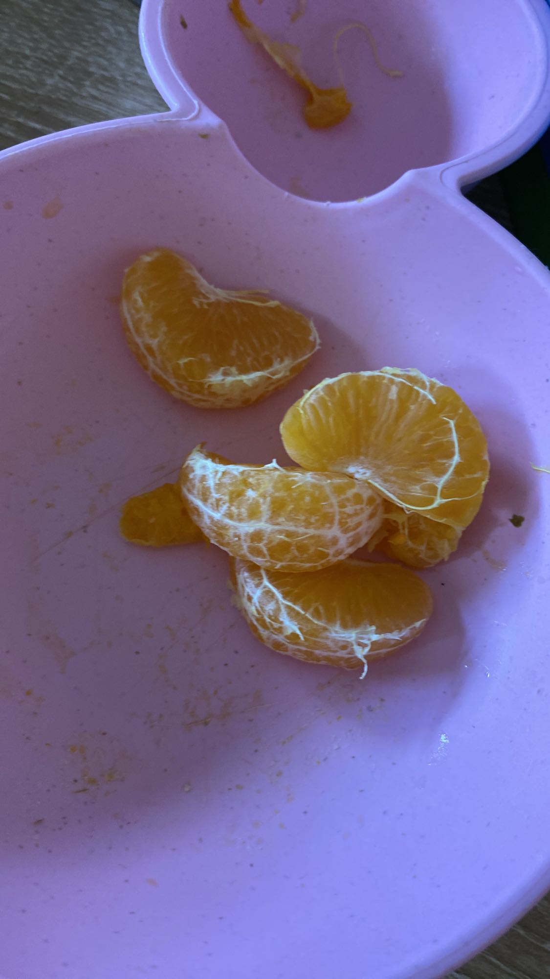 Quartiers de mandarine