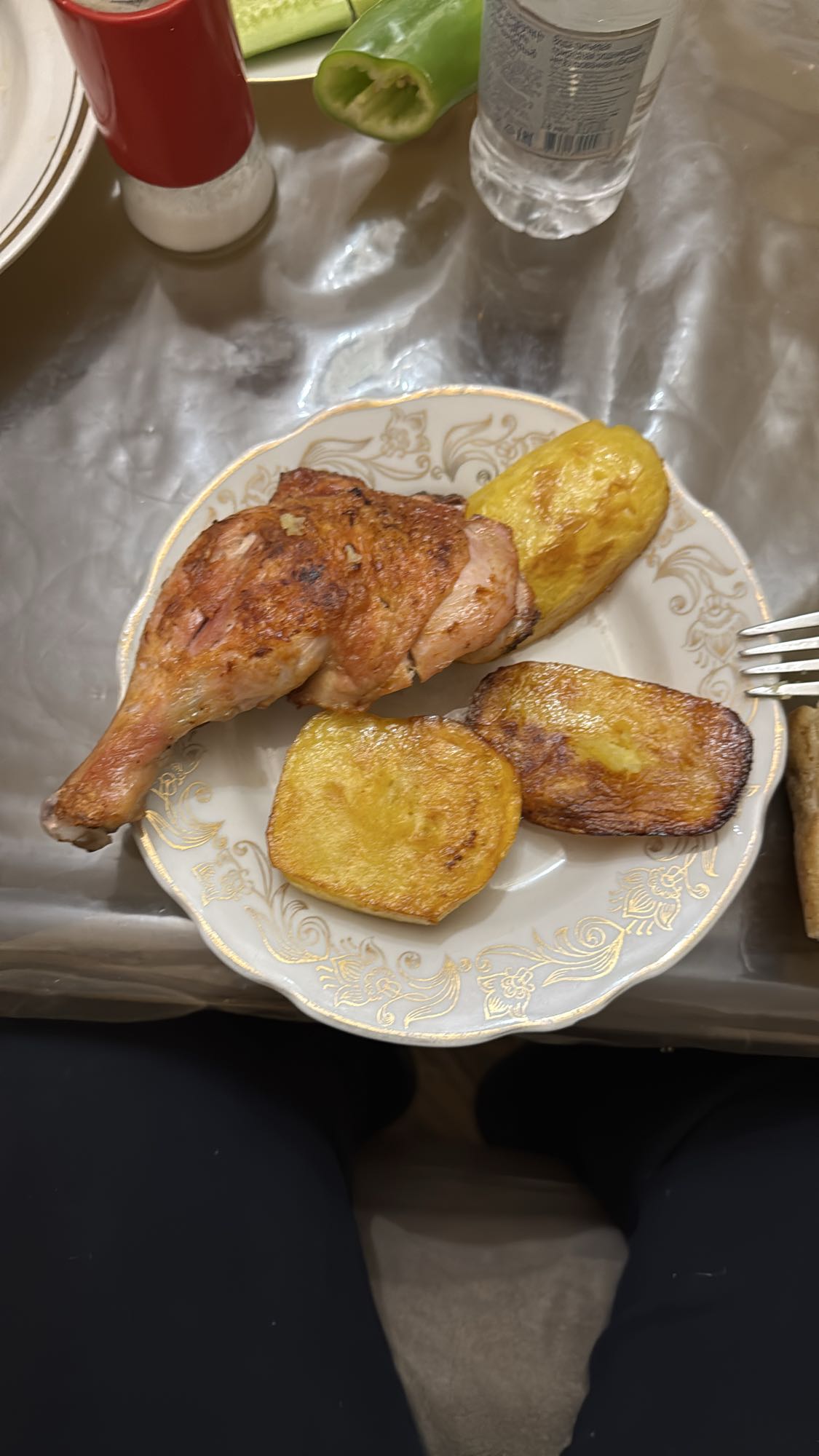 Roast Chicken with Potatoes