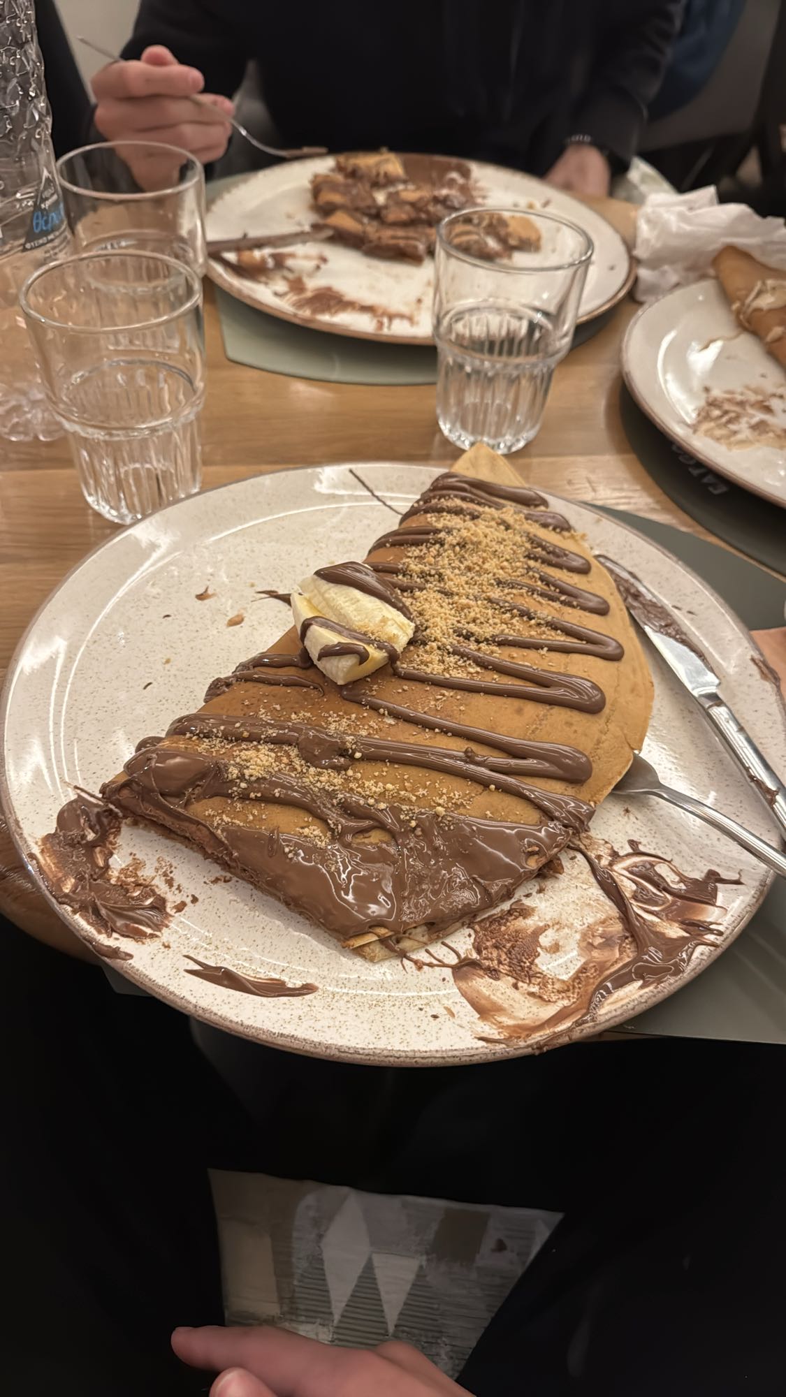 Chocolate Banana Crepe