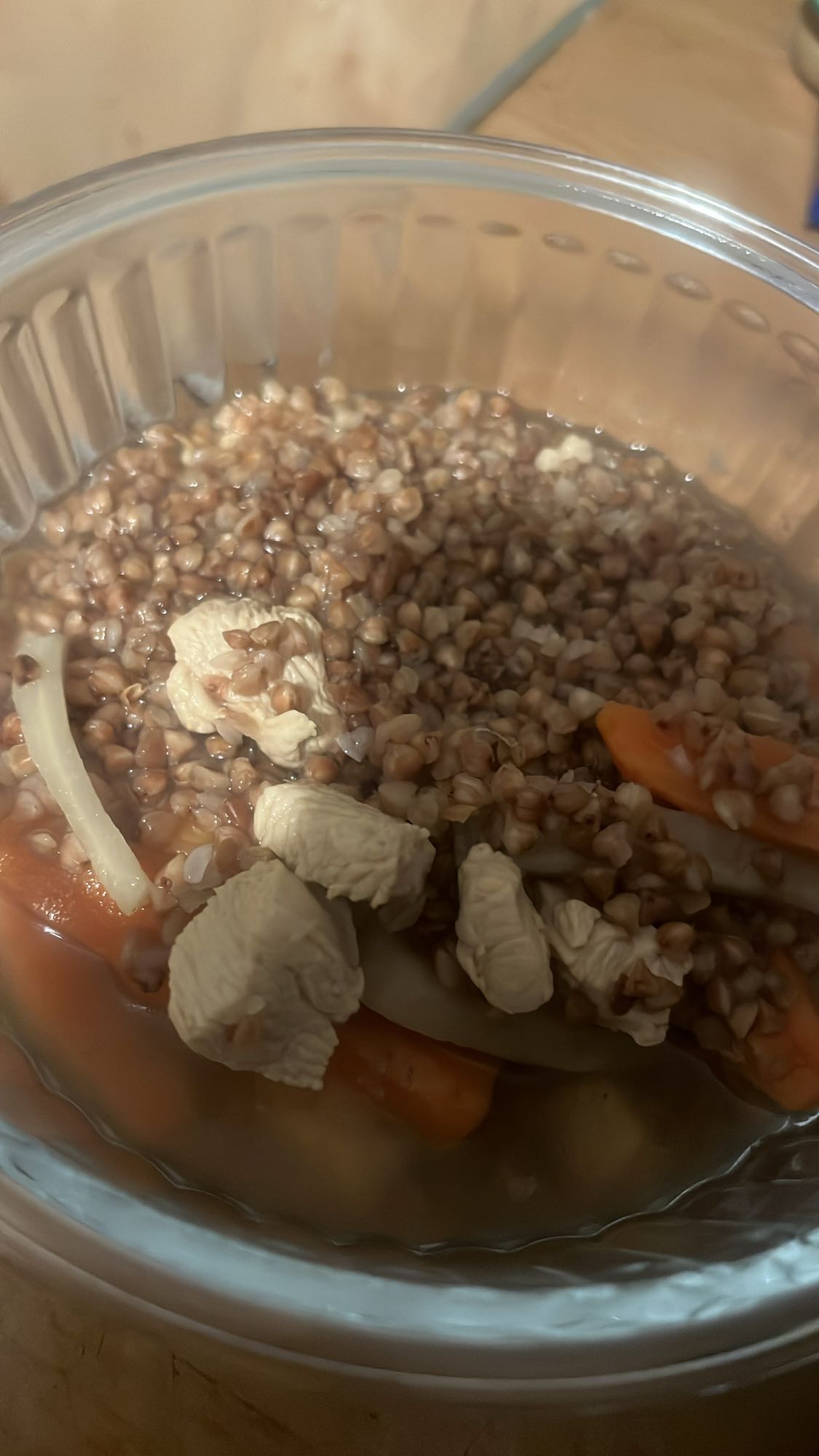 Kasza gryczana z kurczakiem