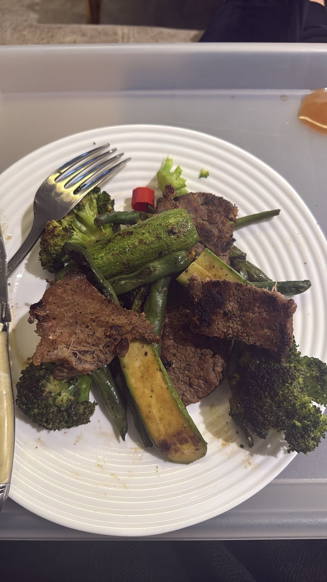 Grilled Beef with Vegetables