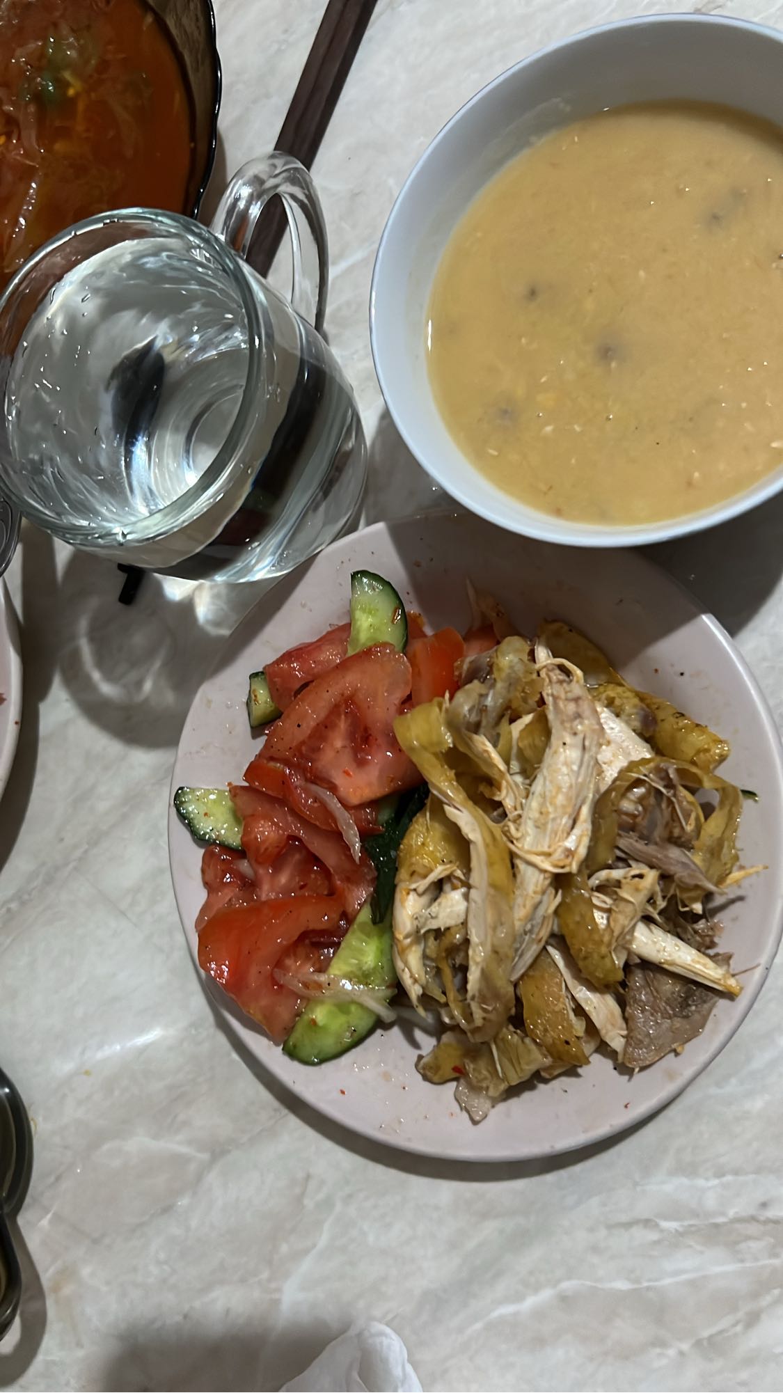 Курица с овощами