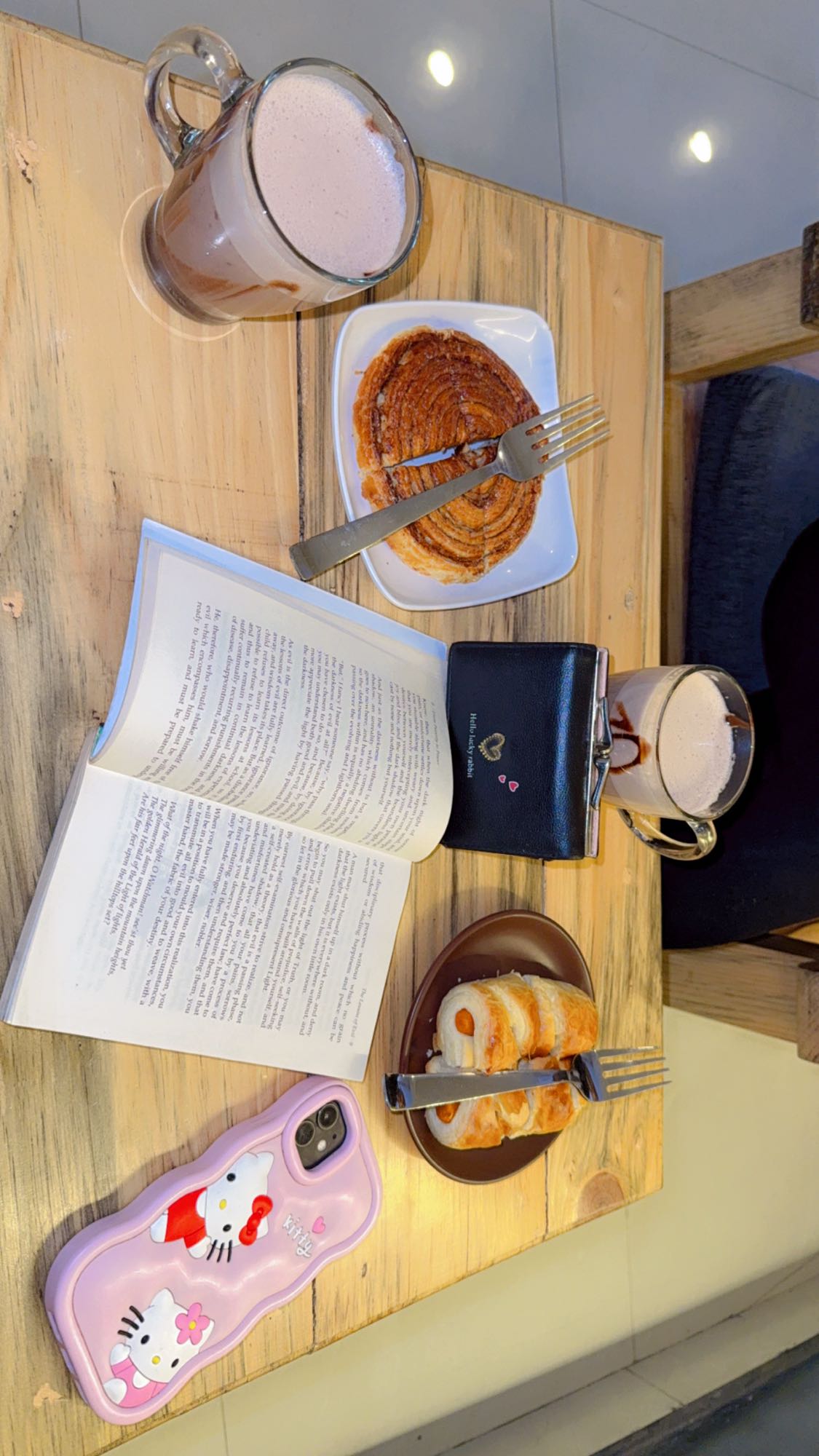 Pastry and Hot Chocolate