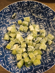 Salade de concombre