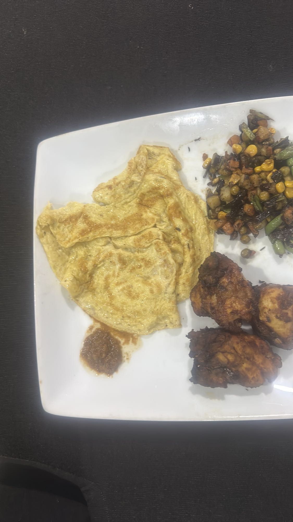 Omelette with Chicken