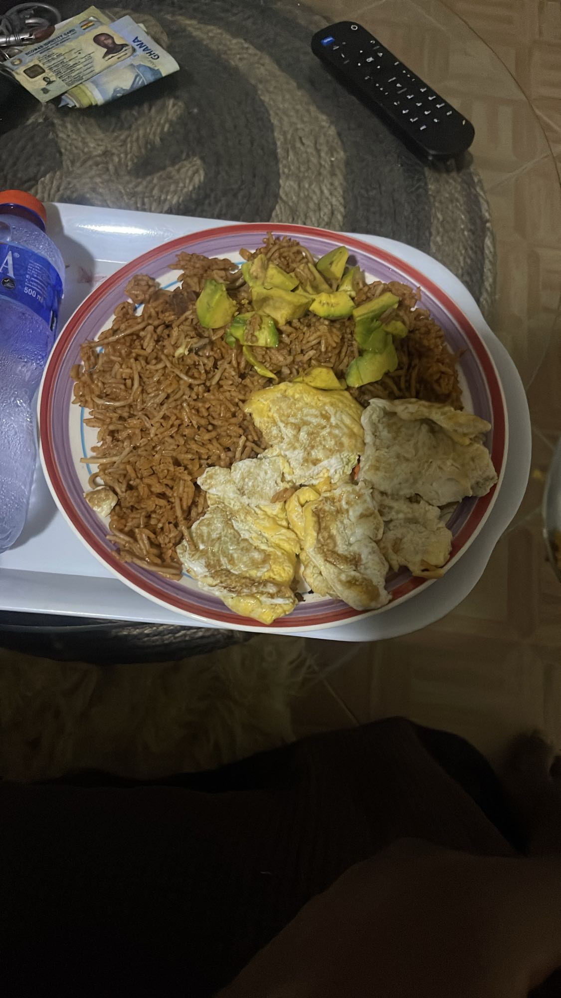 Jollof Rice with Eggs