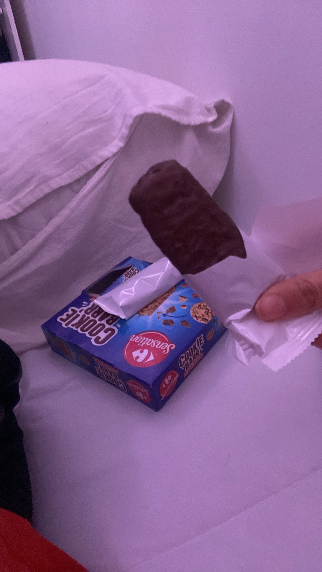 Barre cookie chocolat