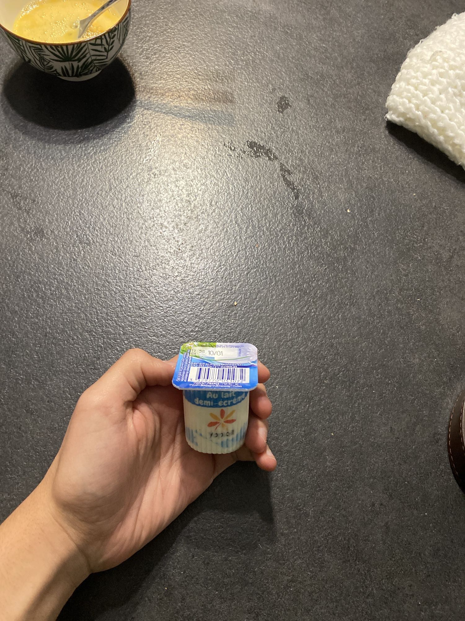 Yaourt au lait demi-écrémé