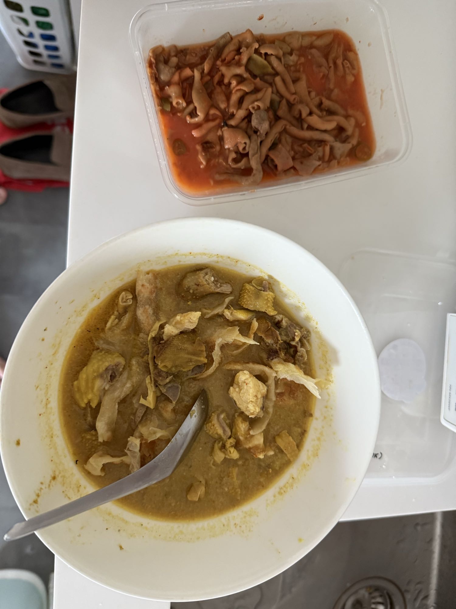 Spicy Chicken Offal Soup