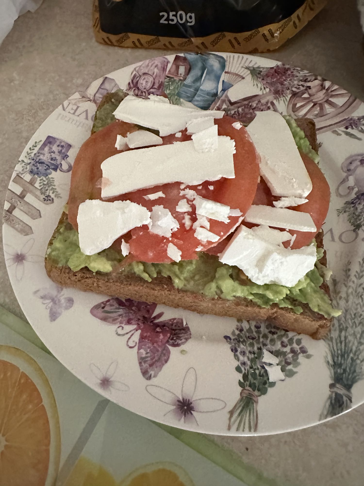Avocado Toast with Feta