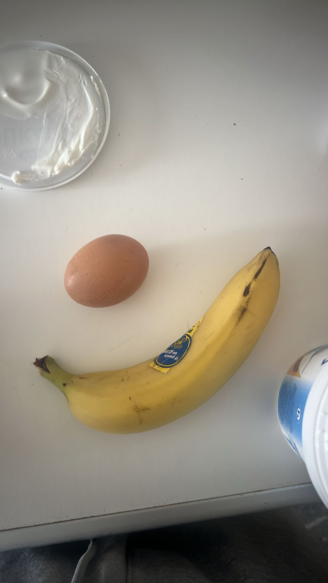 Banana Yogurt Egg Mix