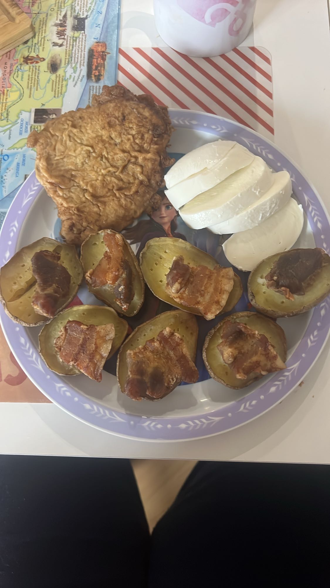 Kotlet z ziemniakami