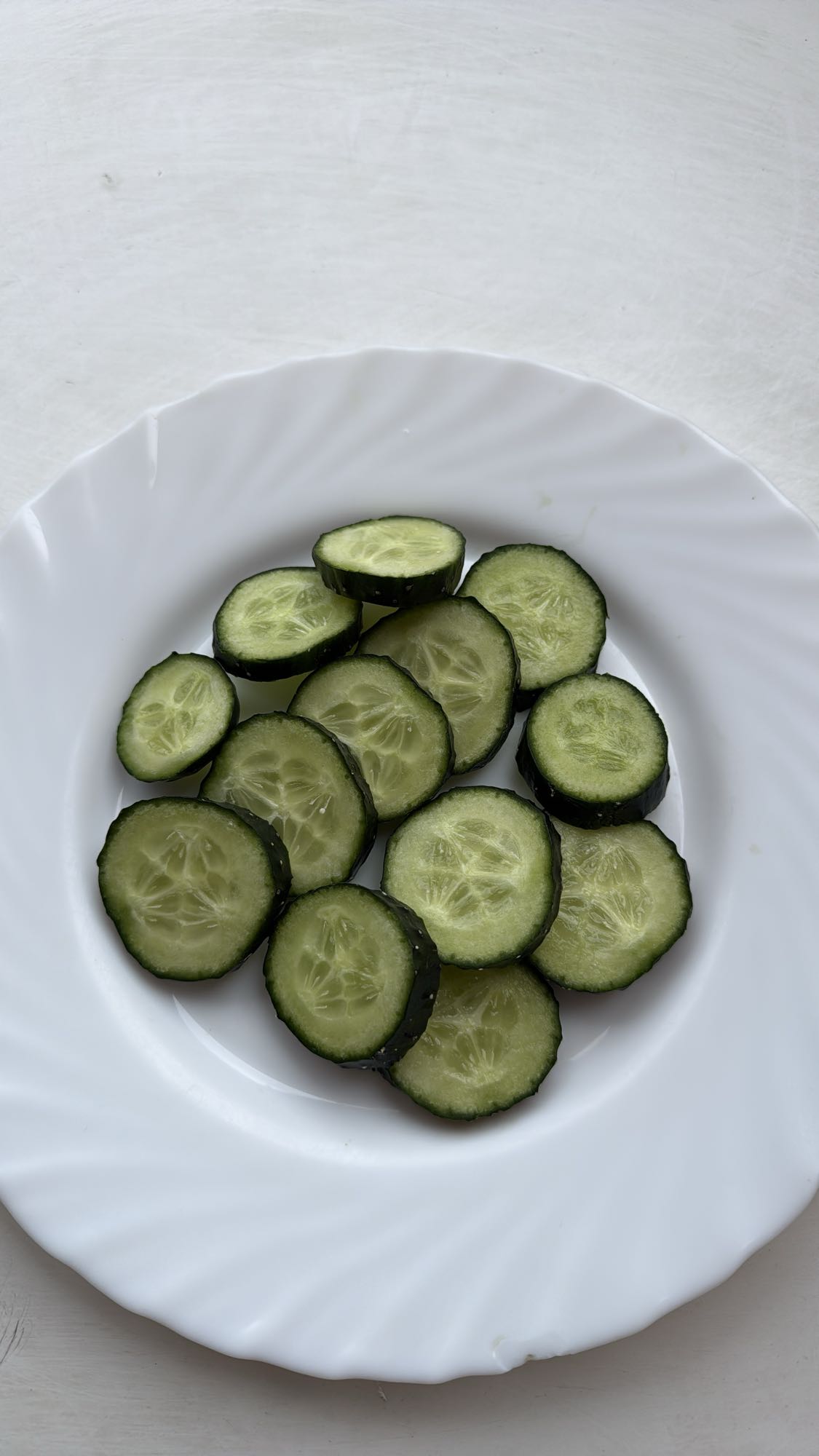 Sliced Cucumber