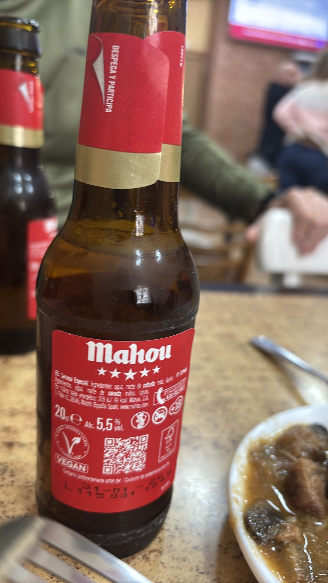 Cerveza Mahou