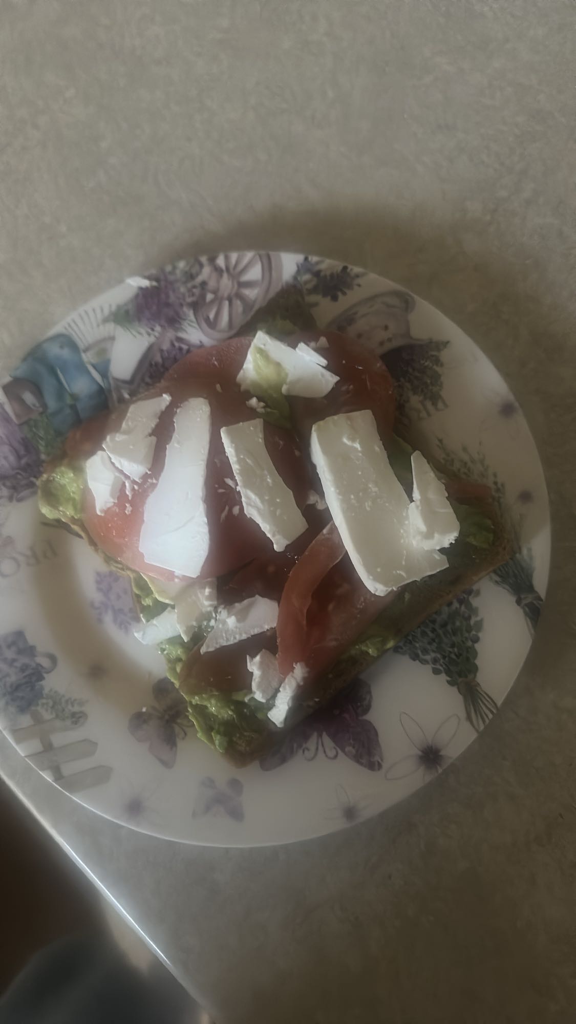 Avocado Toast with Cheese