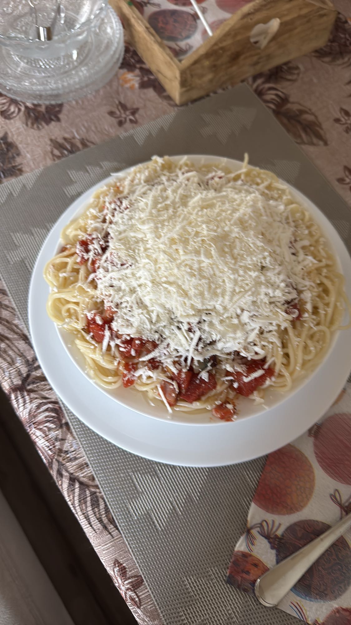 Spaghetti with Cheese