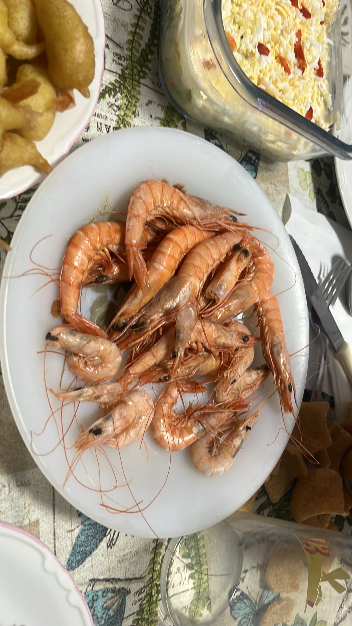 Camarones cocidos
