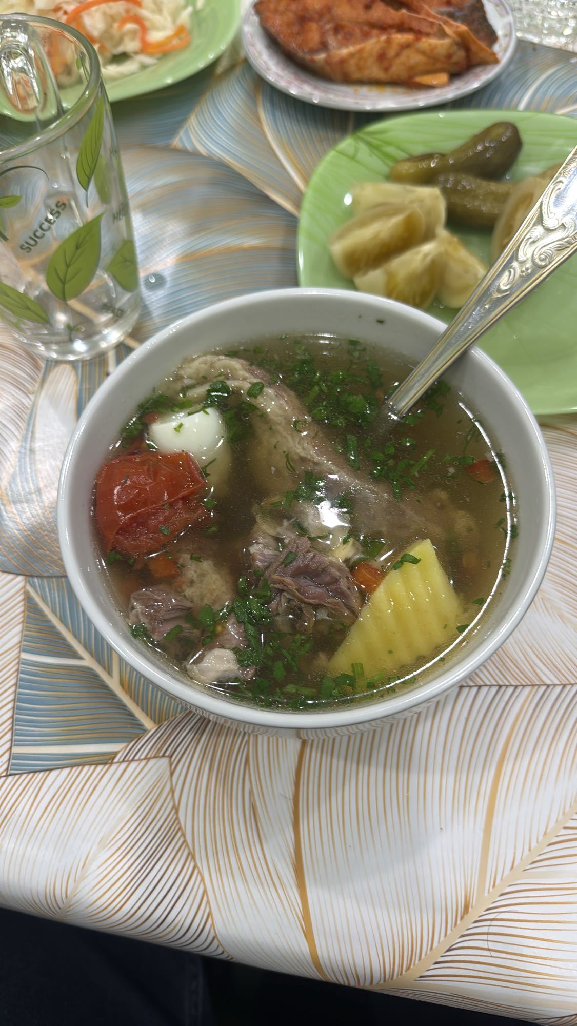 Шурпа с говядиной