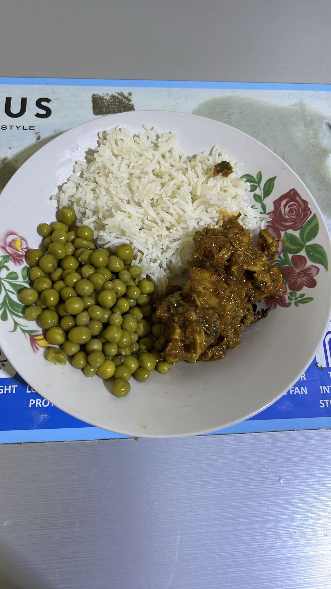 Rice with Chicken Curry