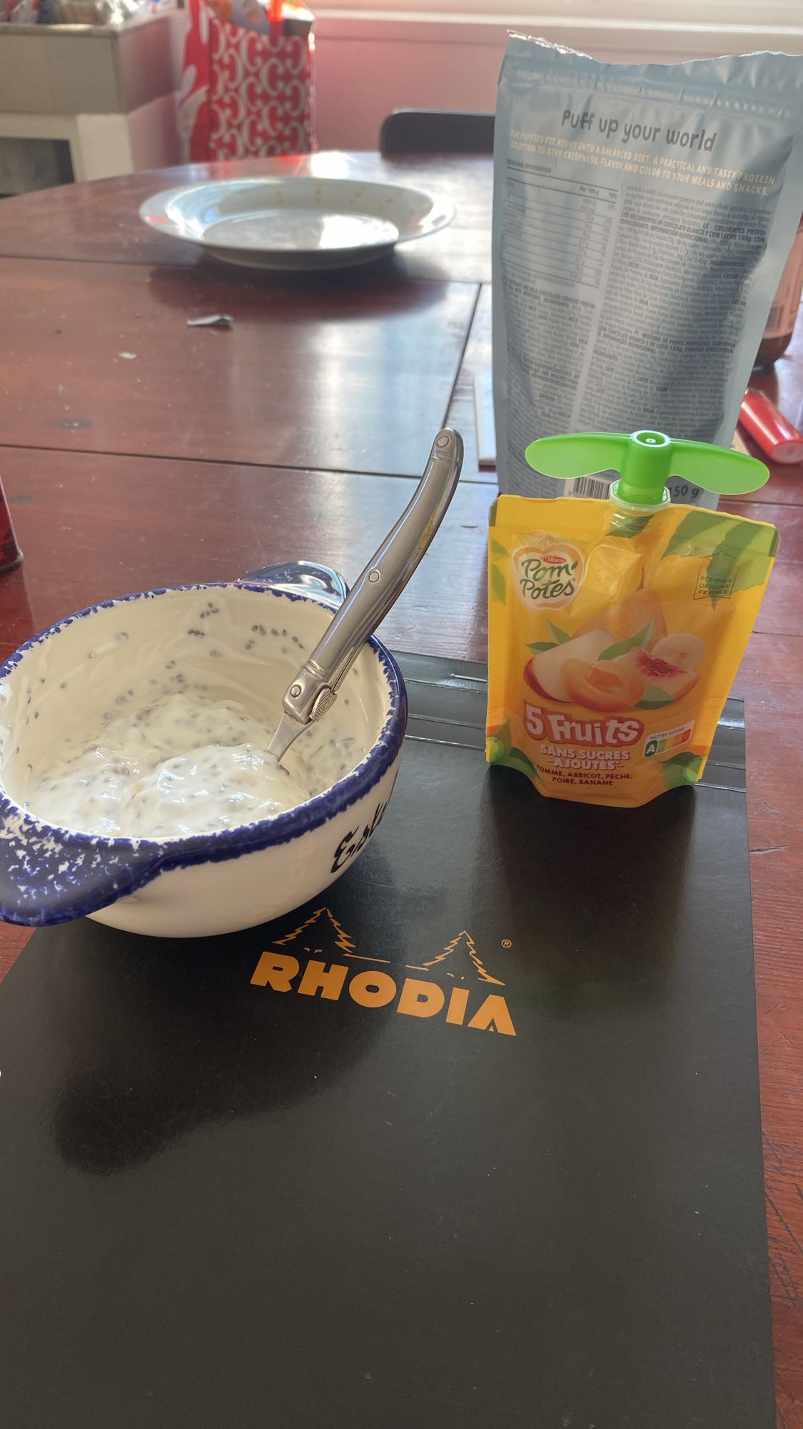 Yaourt protéiné aux fruits