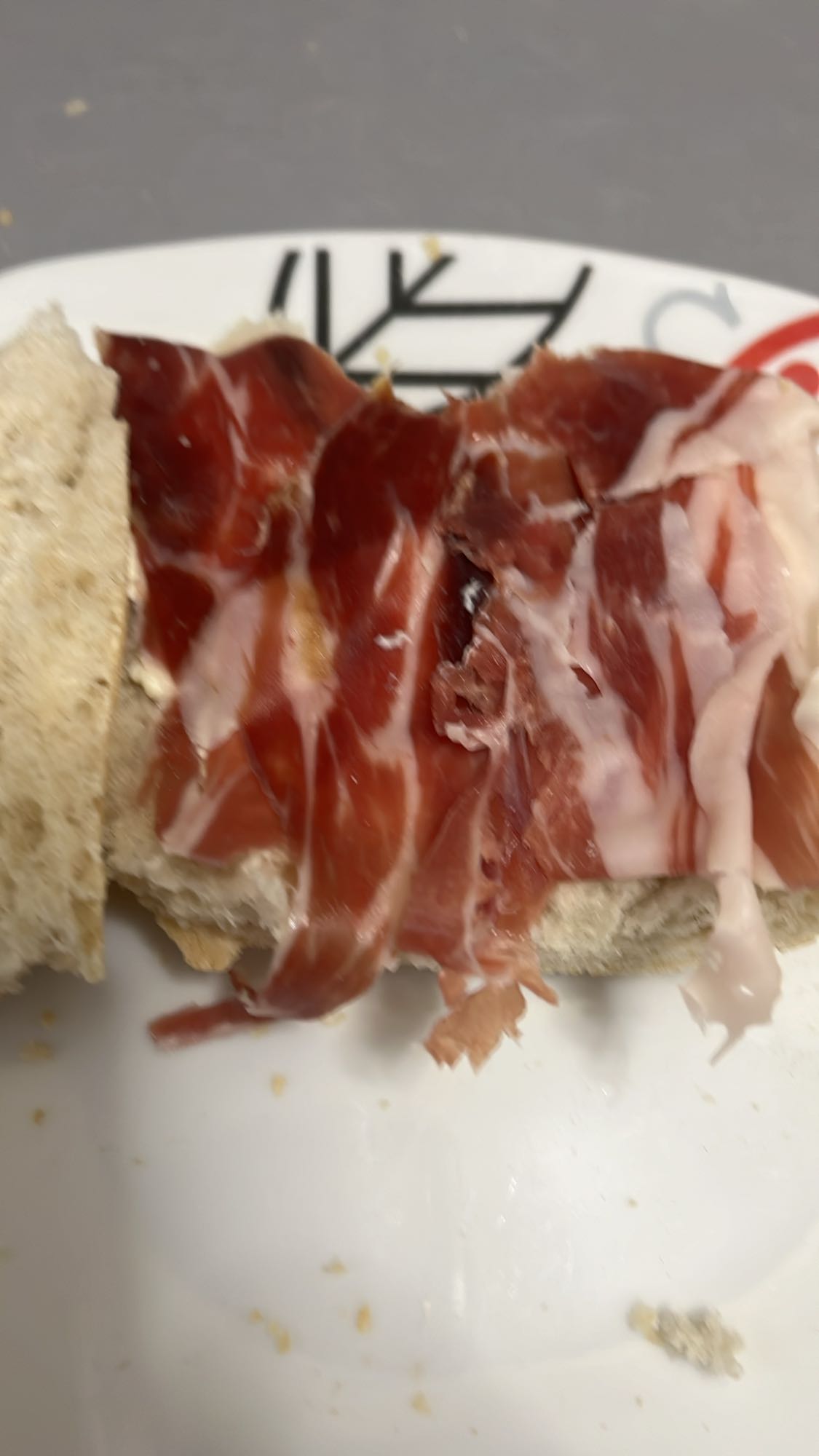 Bocadillo de jamón