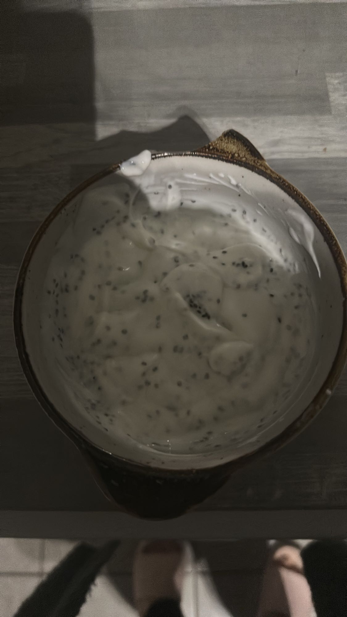 Yaourt aux graines de chia