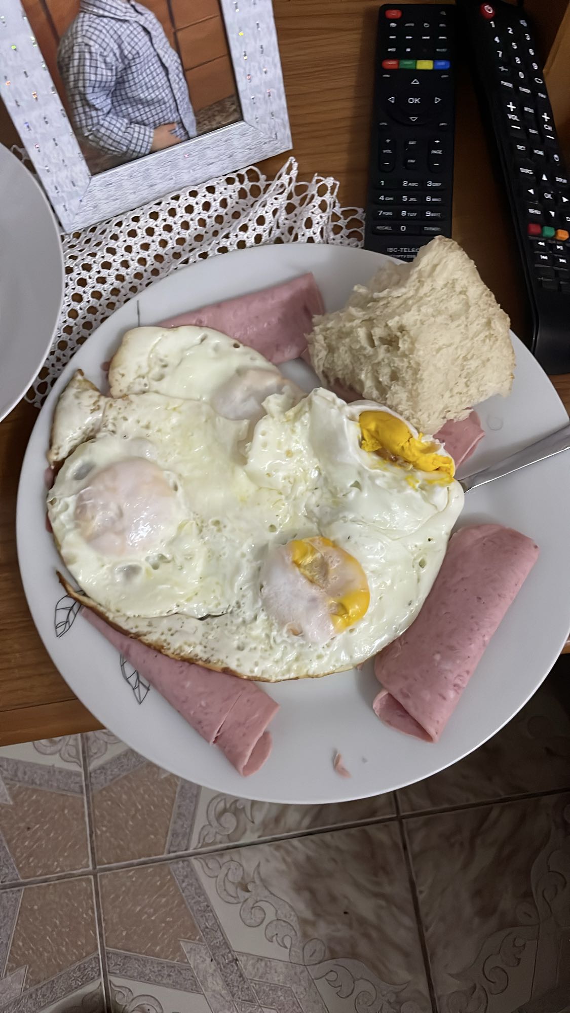 Egg and Ham Breakfast