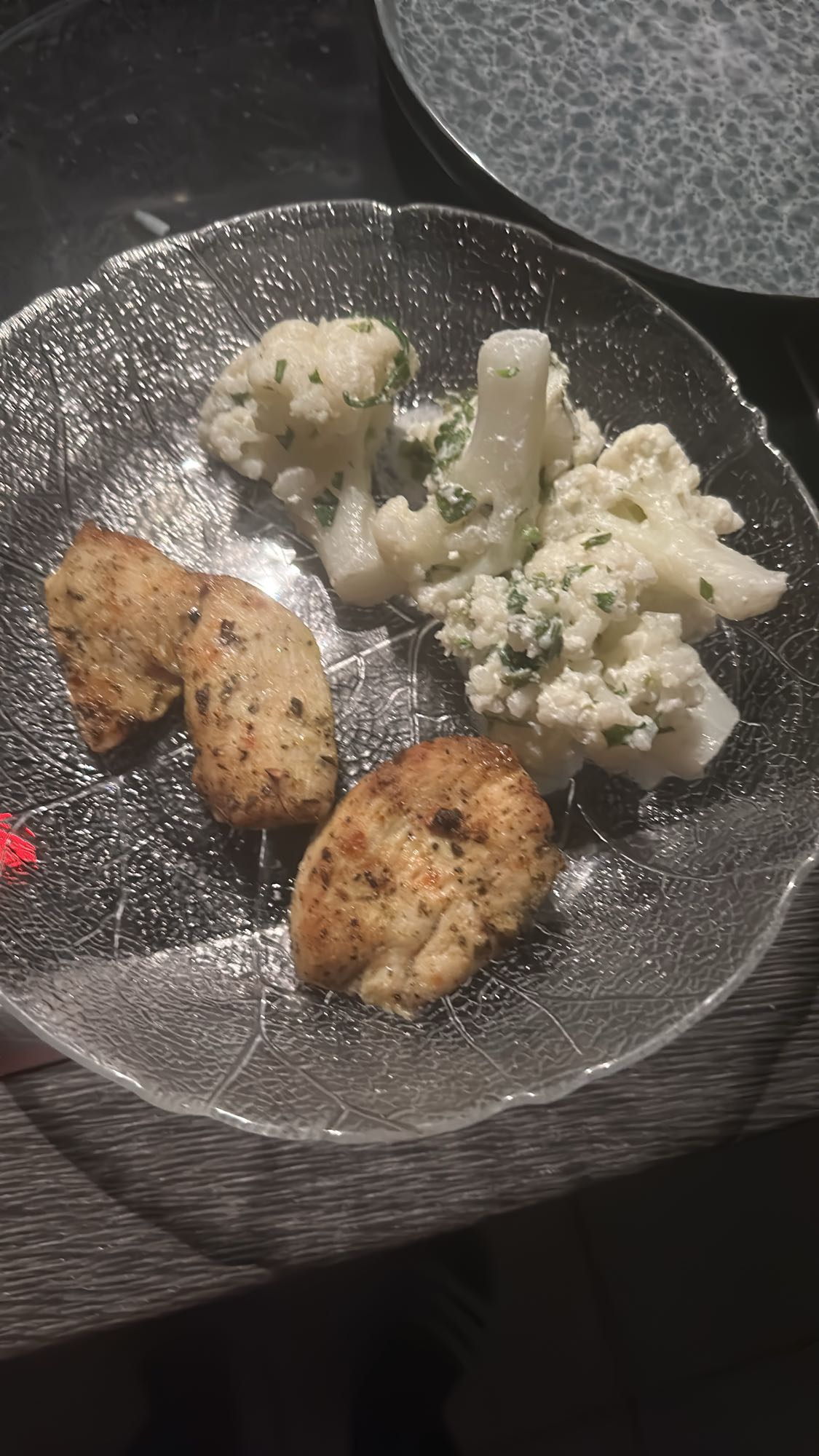 Hähnchen mit Blumenkohl