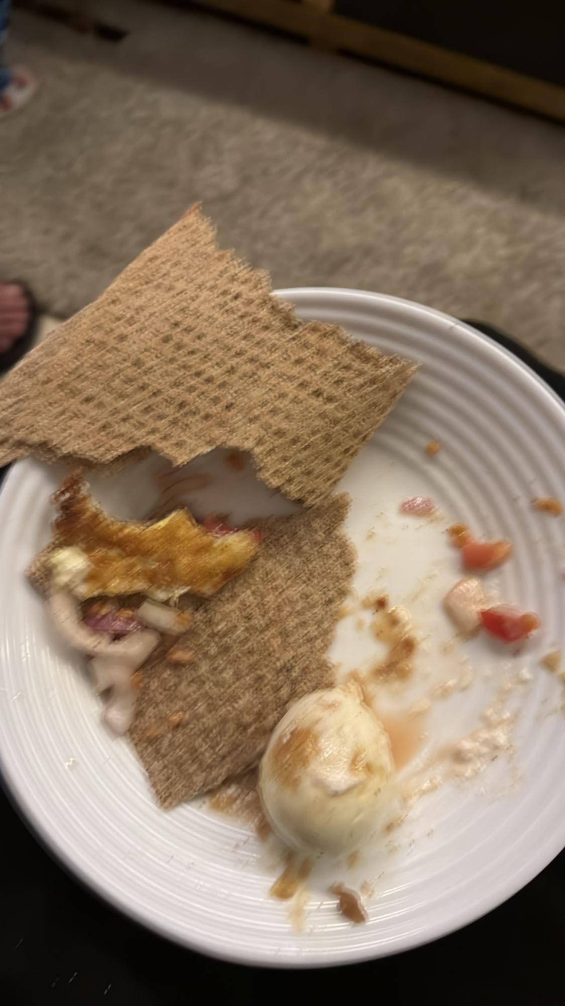 Egg and Crispbread Meal