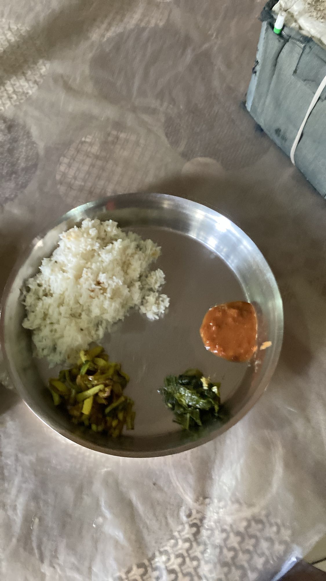 Rice with vegetables