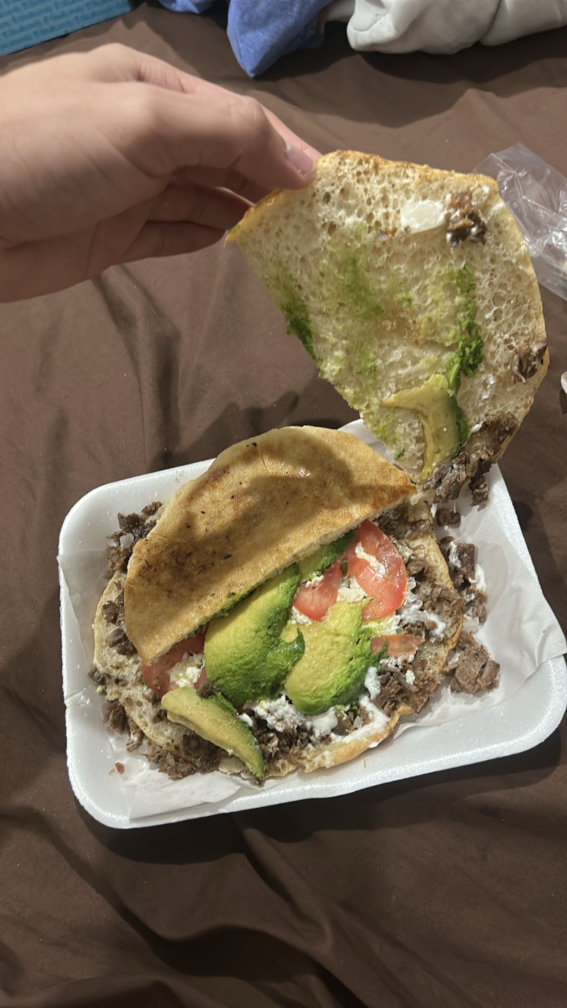 Torta de carne asada