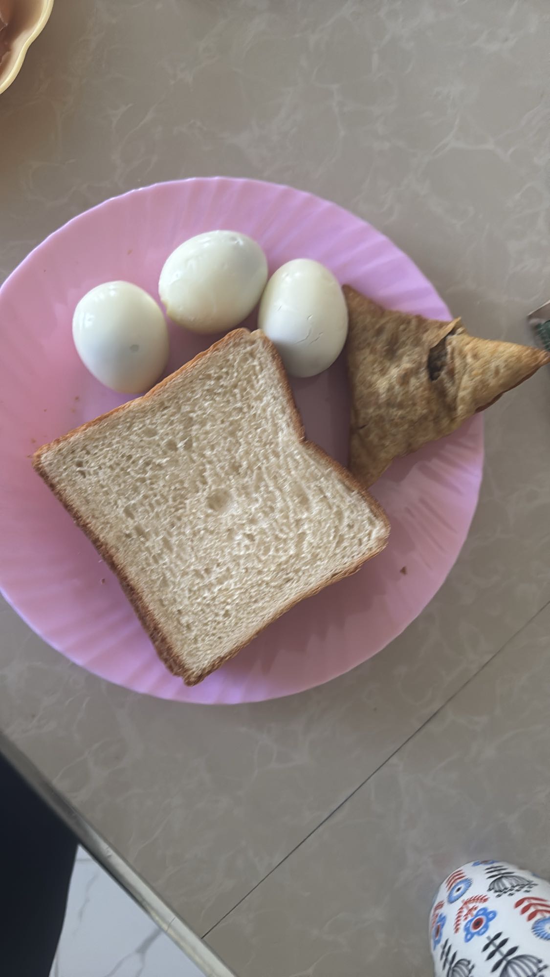 Boiled Eggs and Bread