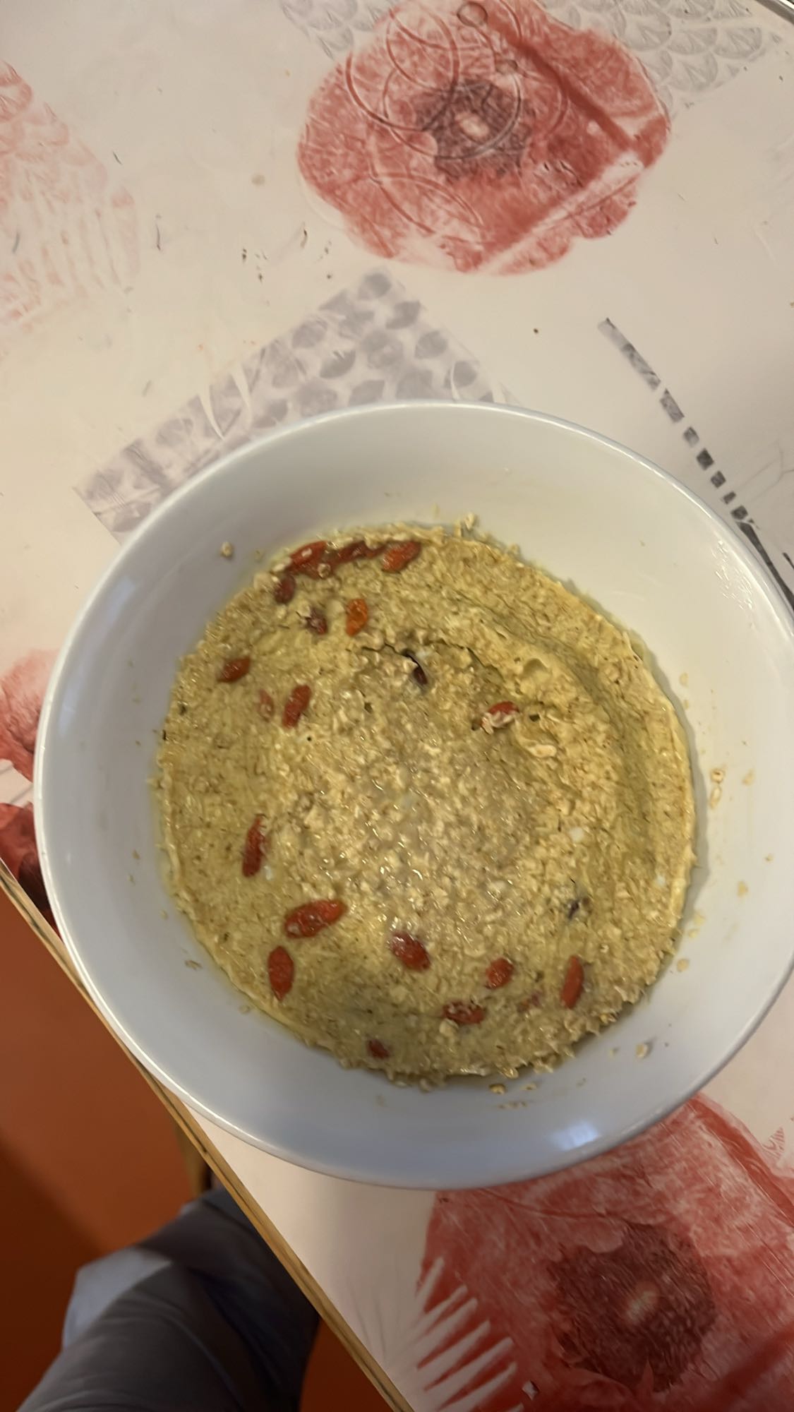 Flocons d'avoine cuits