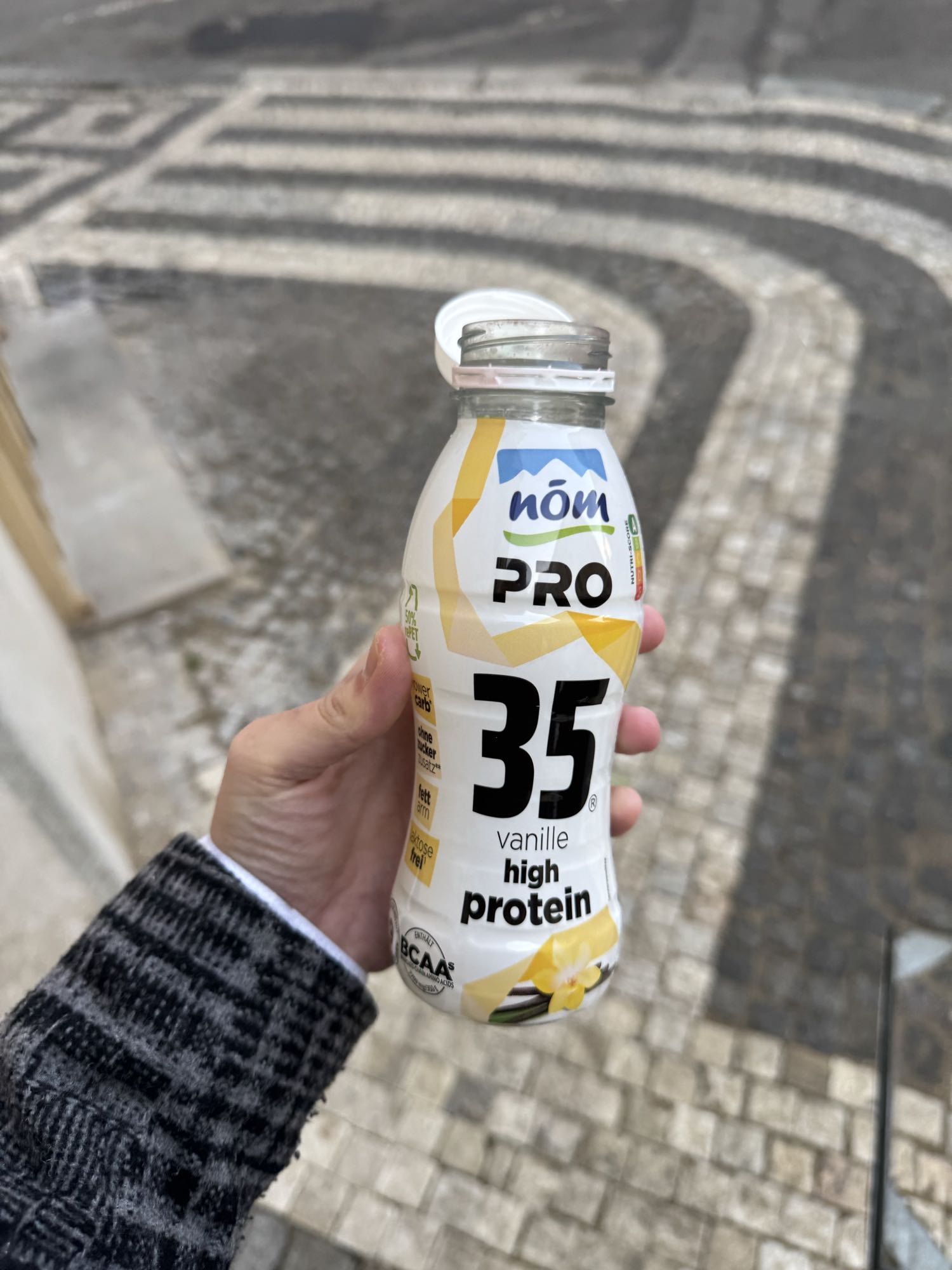 Vanilkový proteinový nápoj