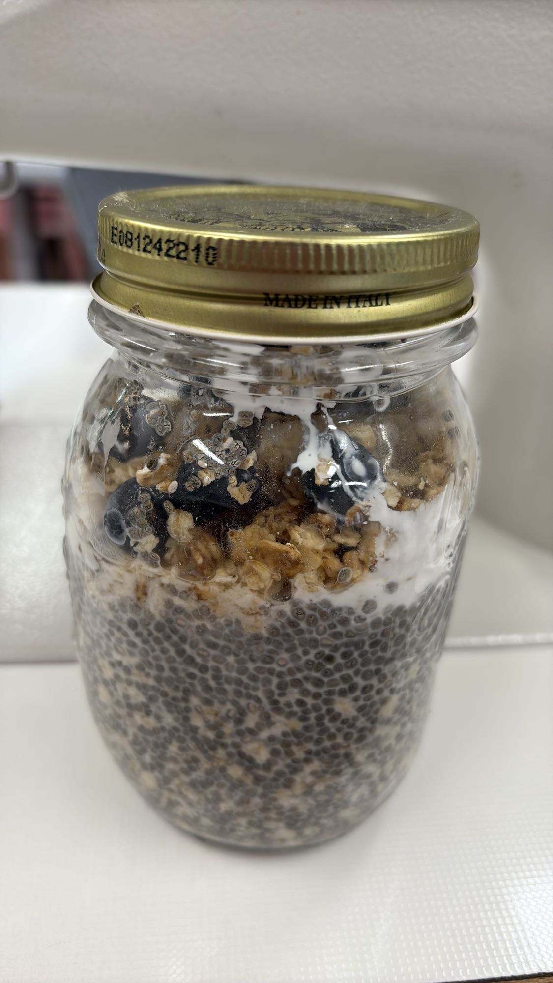 Pudín de chía con frutas