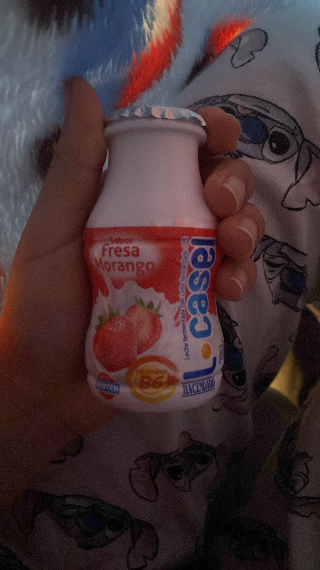 Yogur sabor fresa