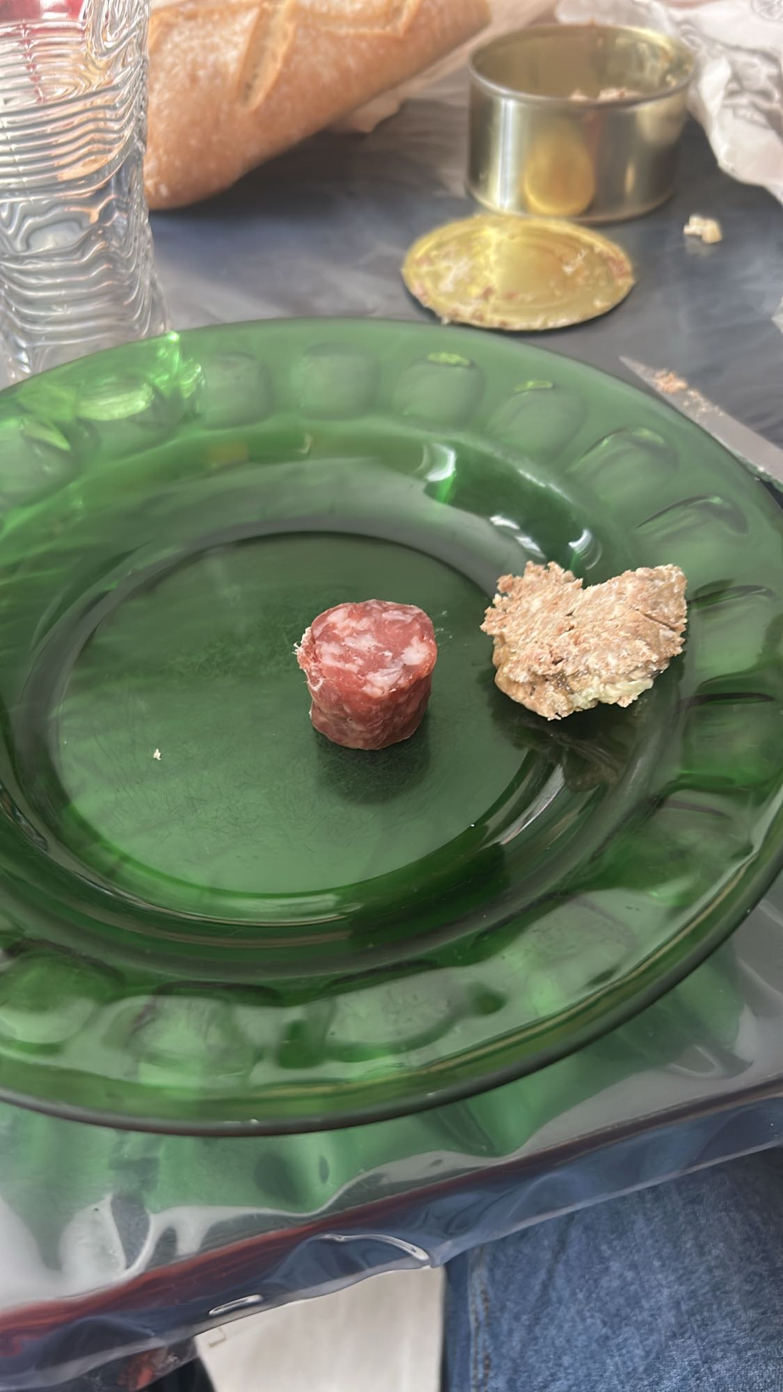 Saucisson et pâté