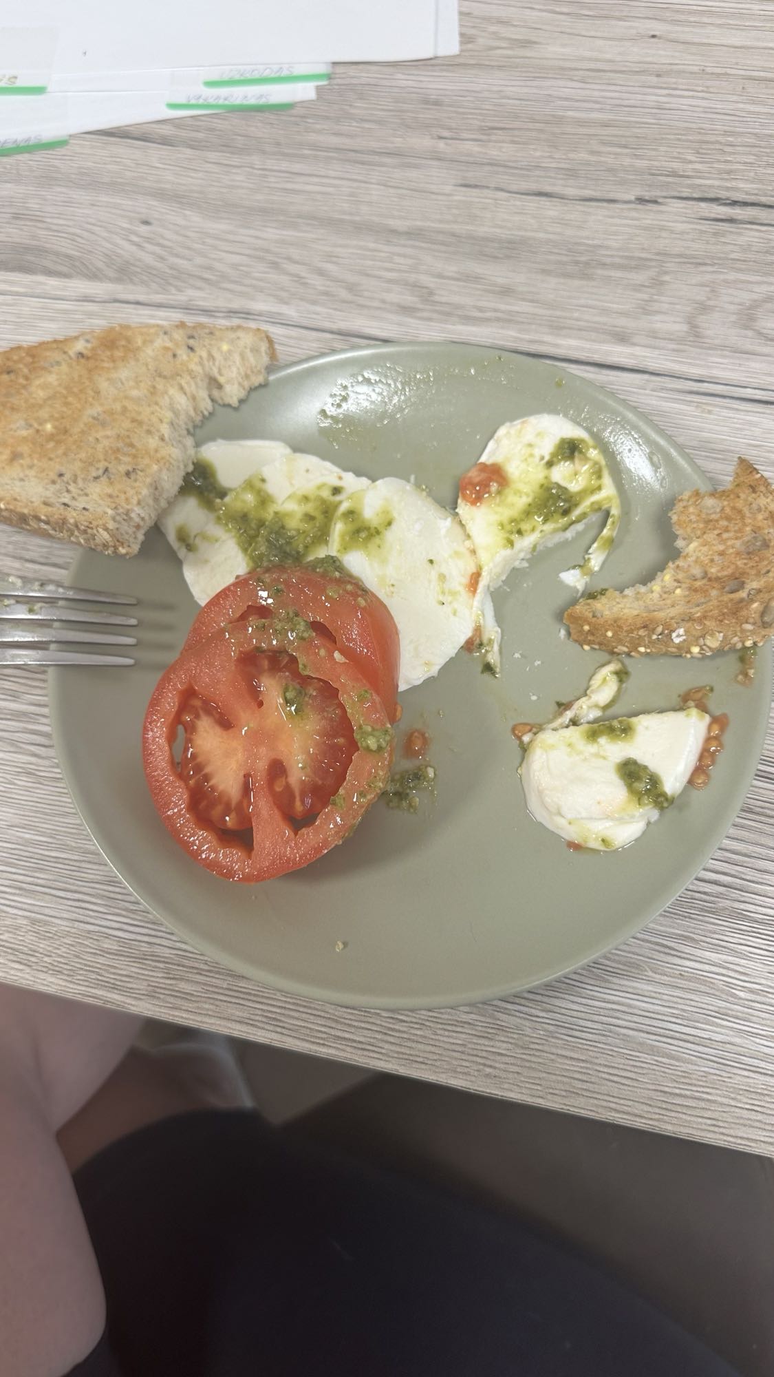 Caprese with Toast