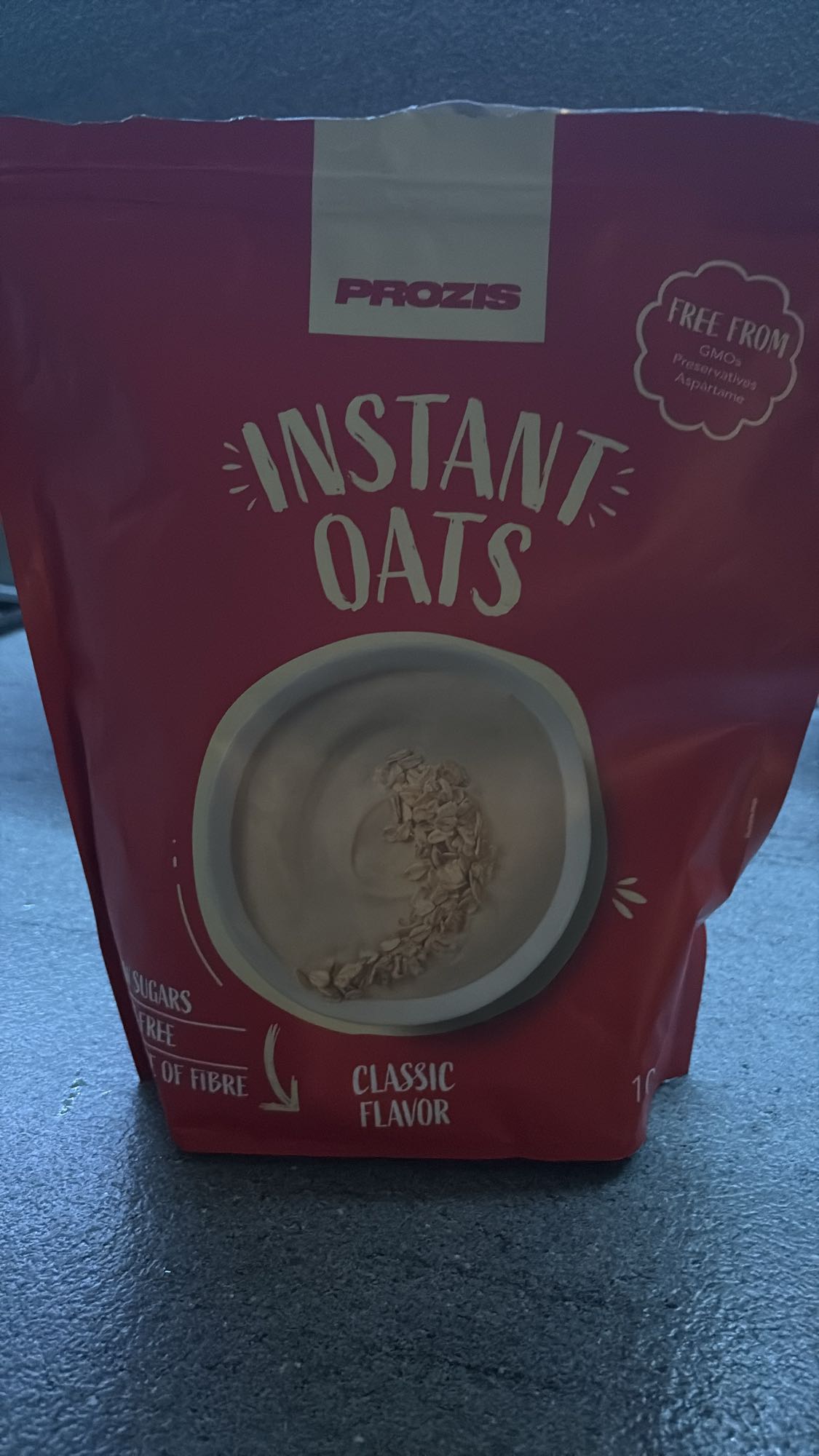 Flocons d'avoine instantanés