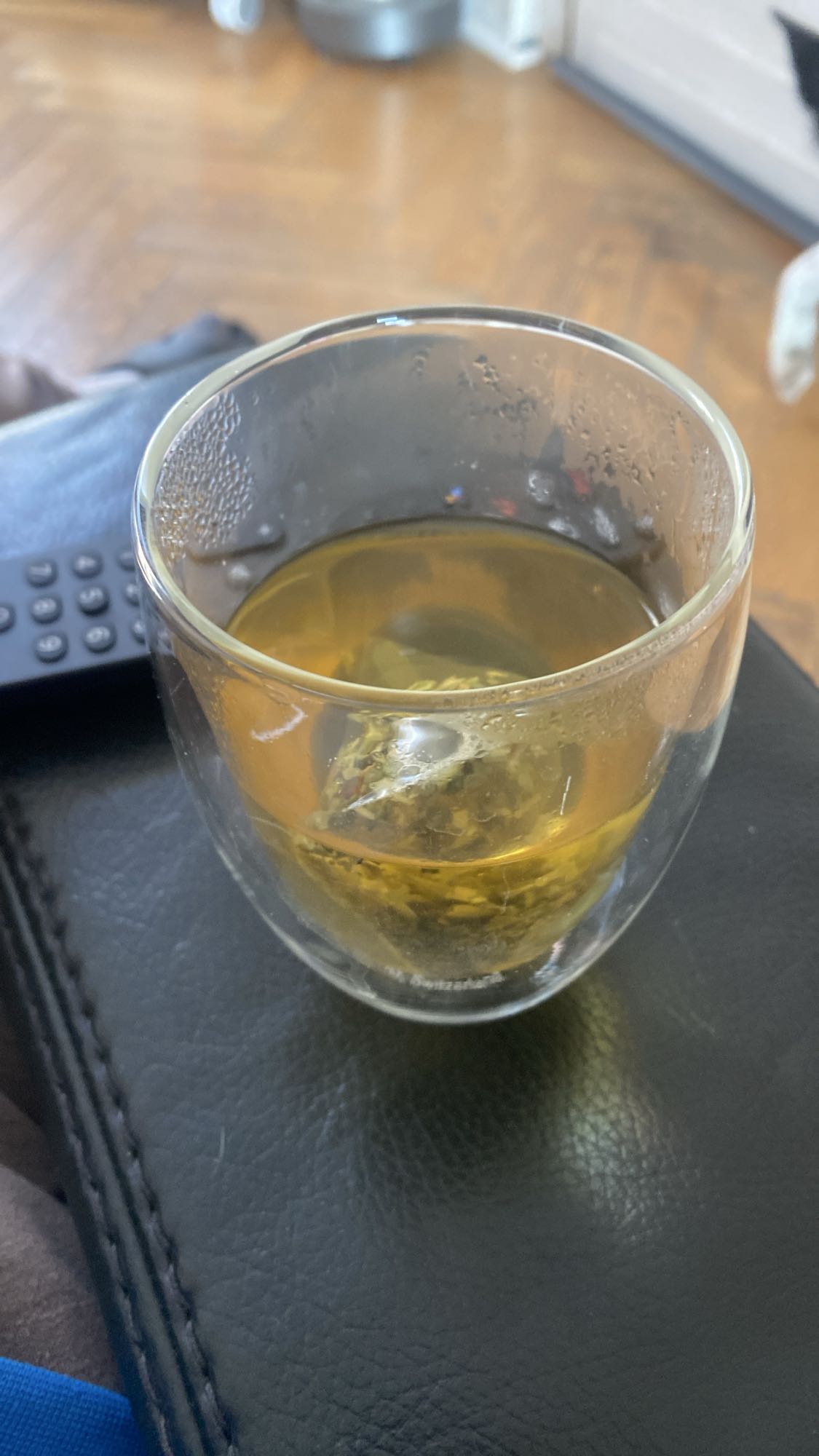 Thé vert chaud