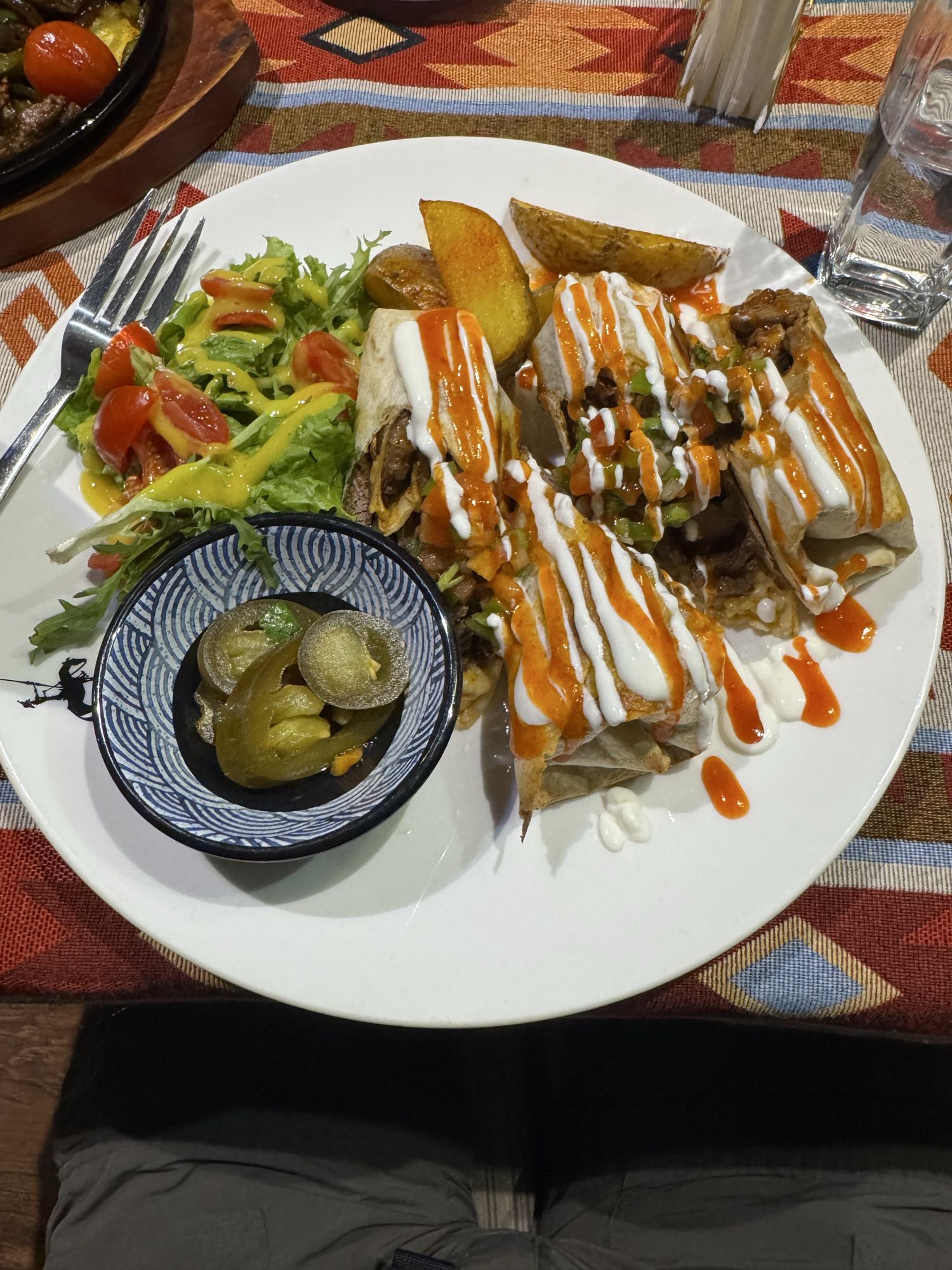 Beef Burrito Plate