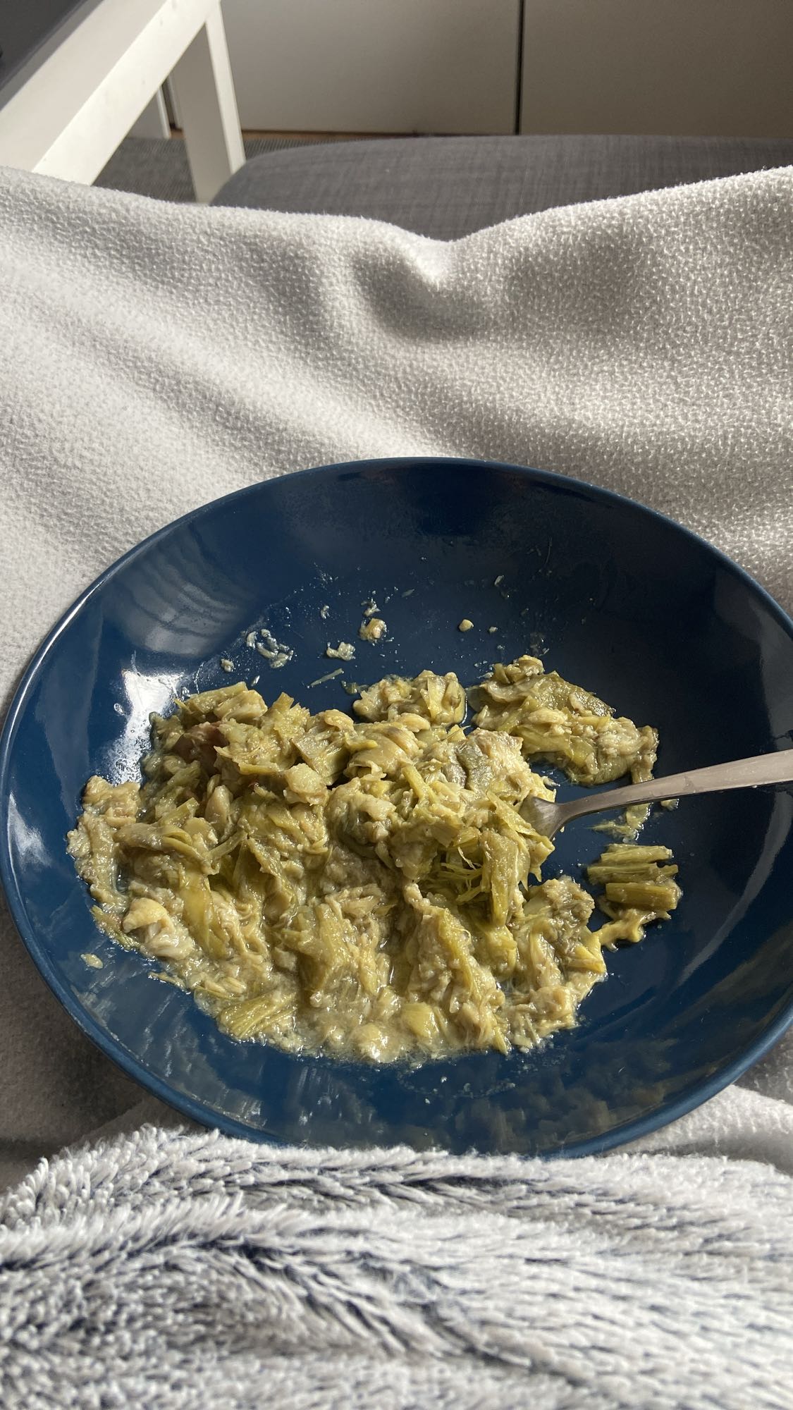 Revuelto de alcachofas