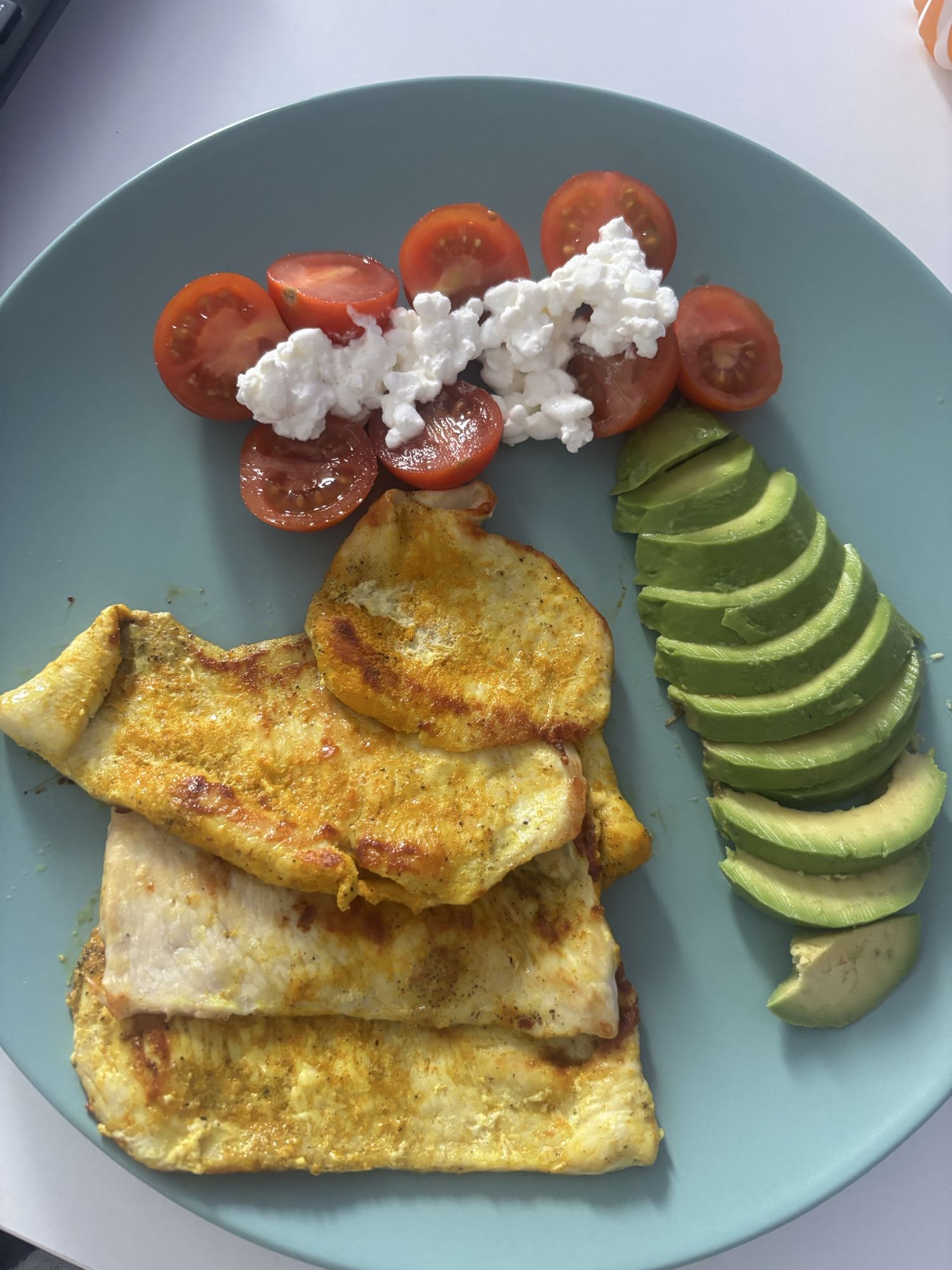 Pechuga con aguacate