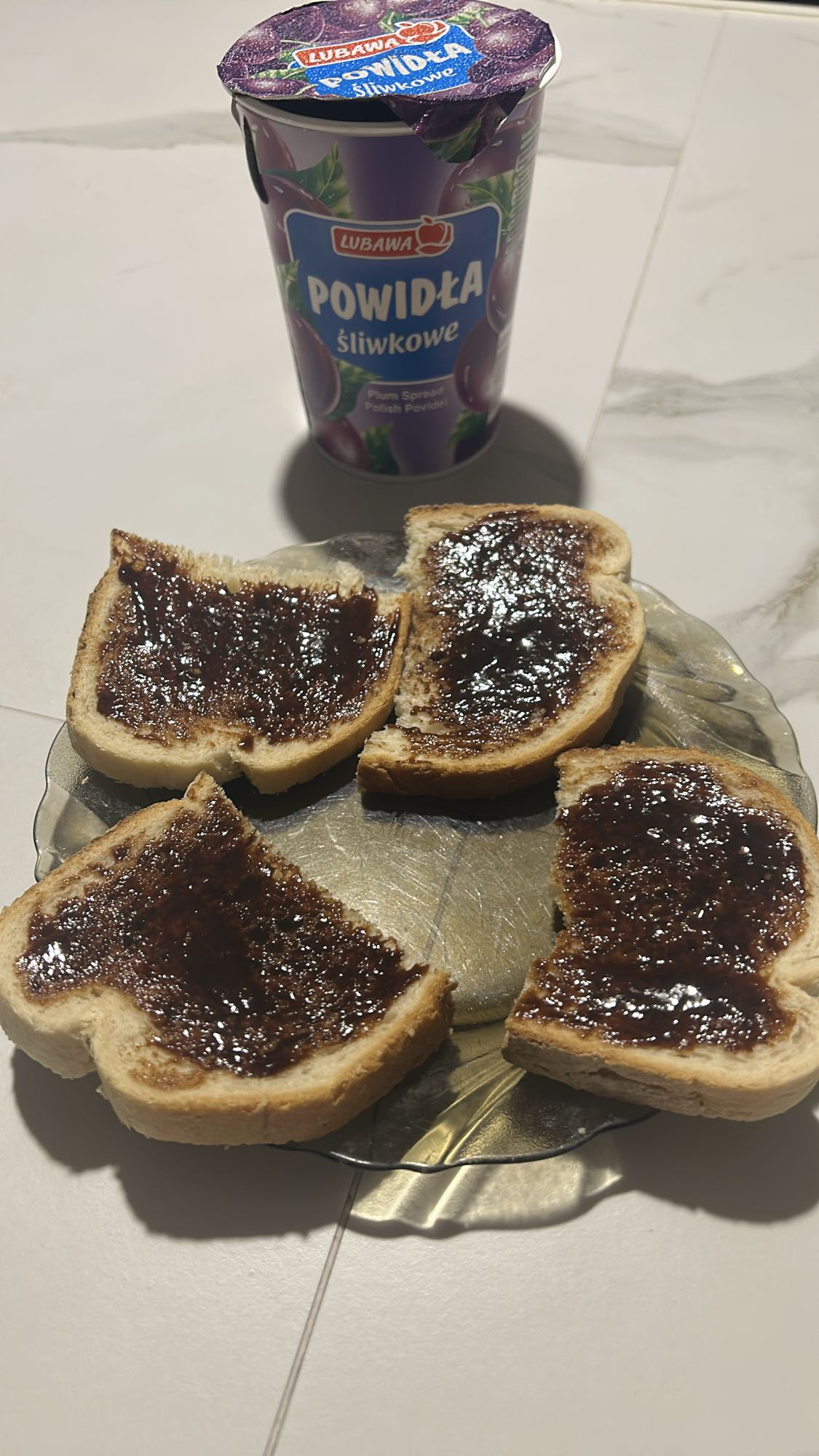 Kanapki z powidłami