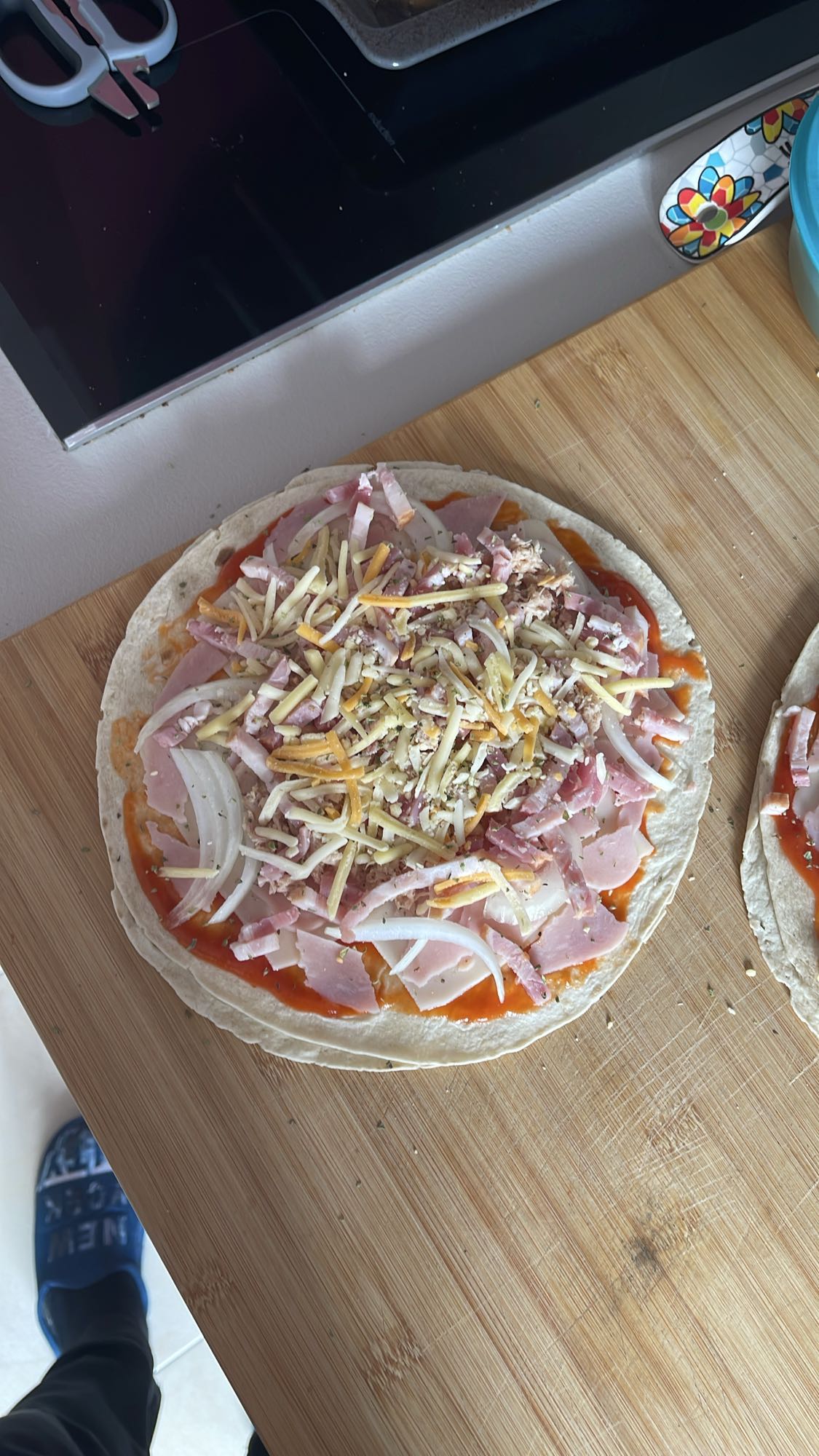 Pizza de tortilla