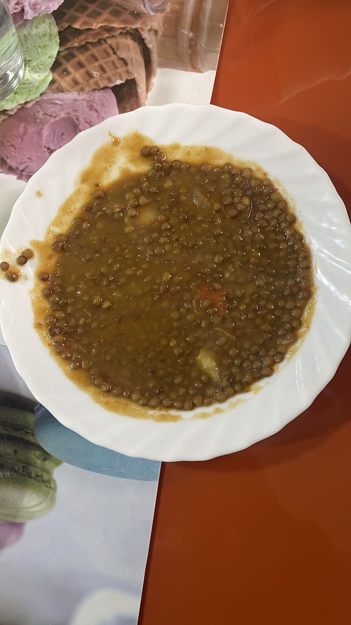 Sopa de lentejas