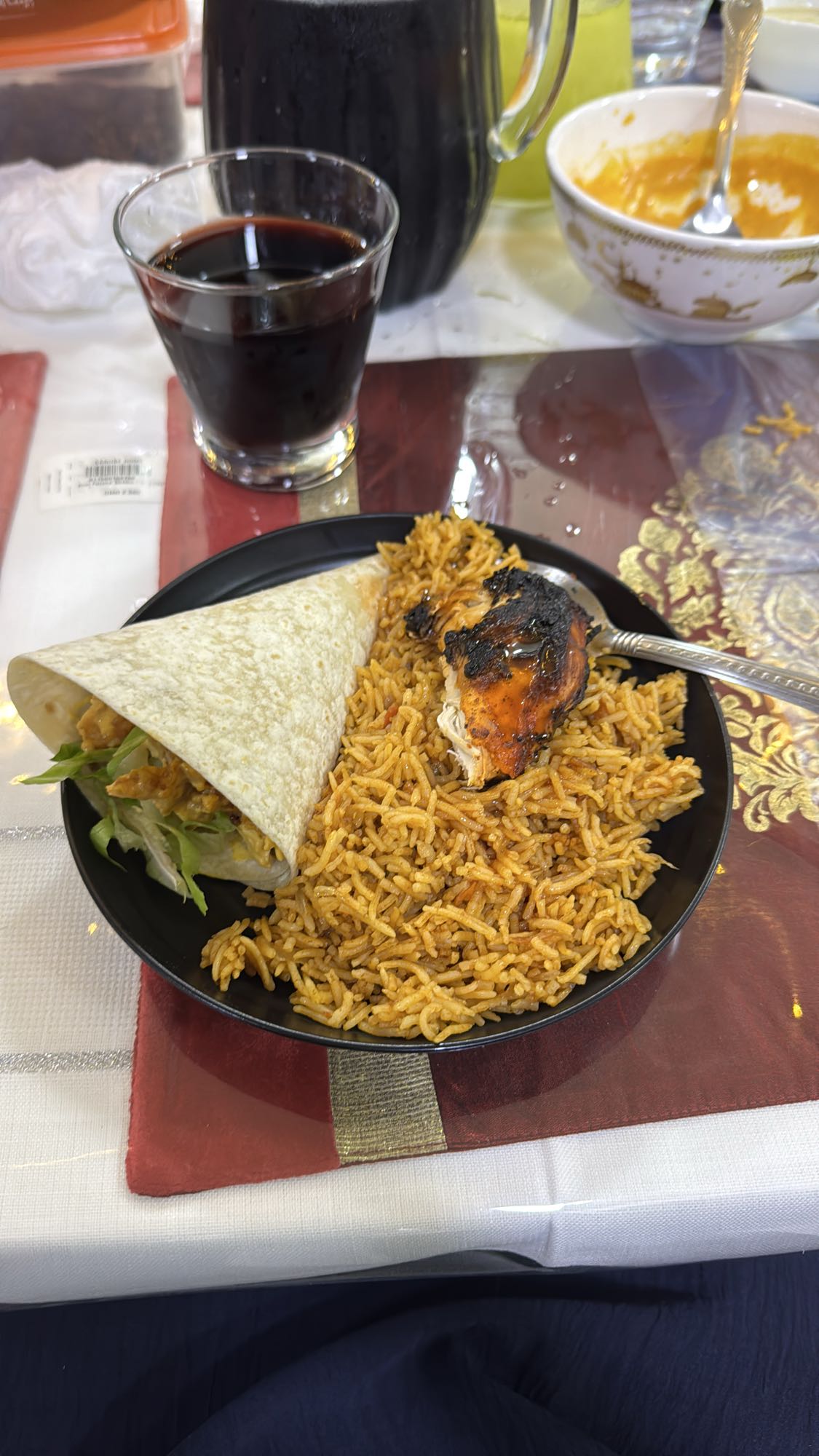 Grilled Chicken with Rice